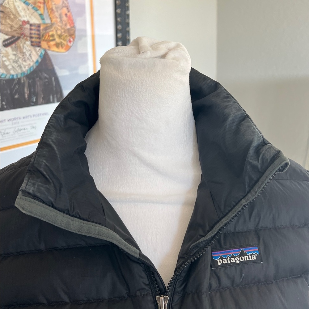 Patagonia Down Sweater Jacket Black Small - Picture 4 of 6